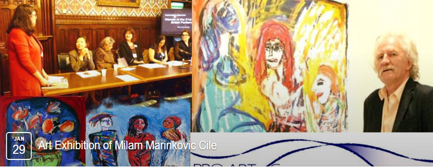 Art Exhibition, Milam Marinkovic Cile